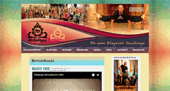 Desktop Screenshot of nitayoga.com