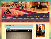 Tablet Screenshot of nitayoga.com